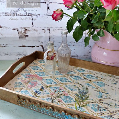 ReDesign Rice paper- Distressed Deco NEW