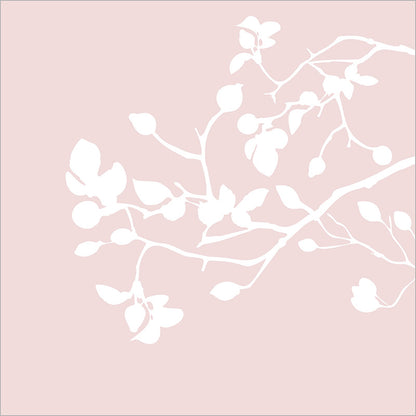 Designer Napkin-Pure Branch Rose