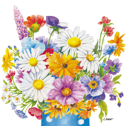 Designer Napkin-Flower vase Large