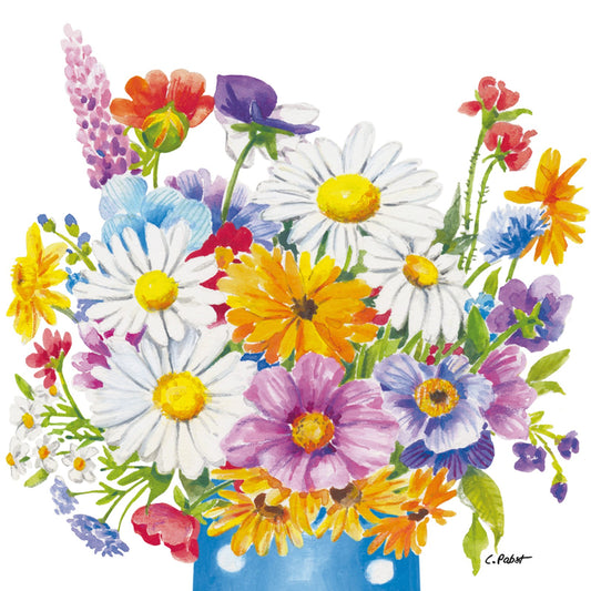 Designer Napkin-Flower vase Large