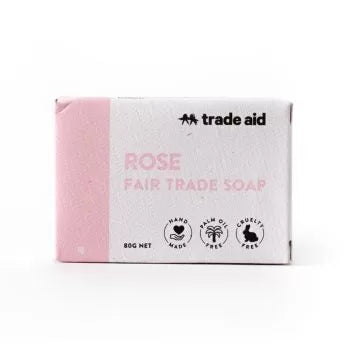 TradeAid Fair Trade Rose Soap