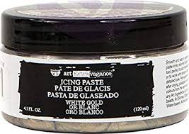 Finnabair Icing Paste White Gold