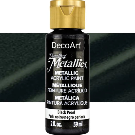 DecoArt Black Pearl-Dazzling Metallics