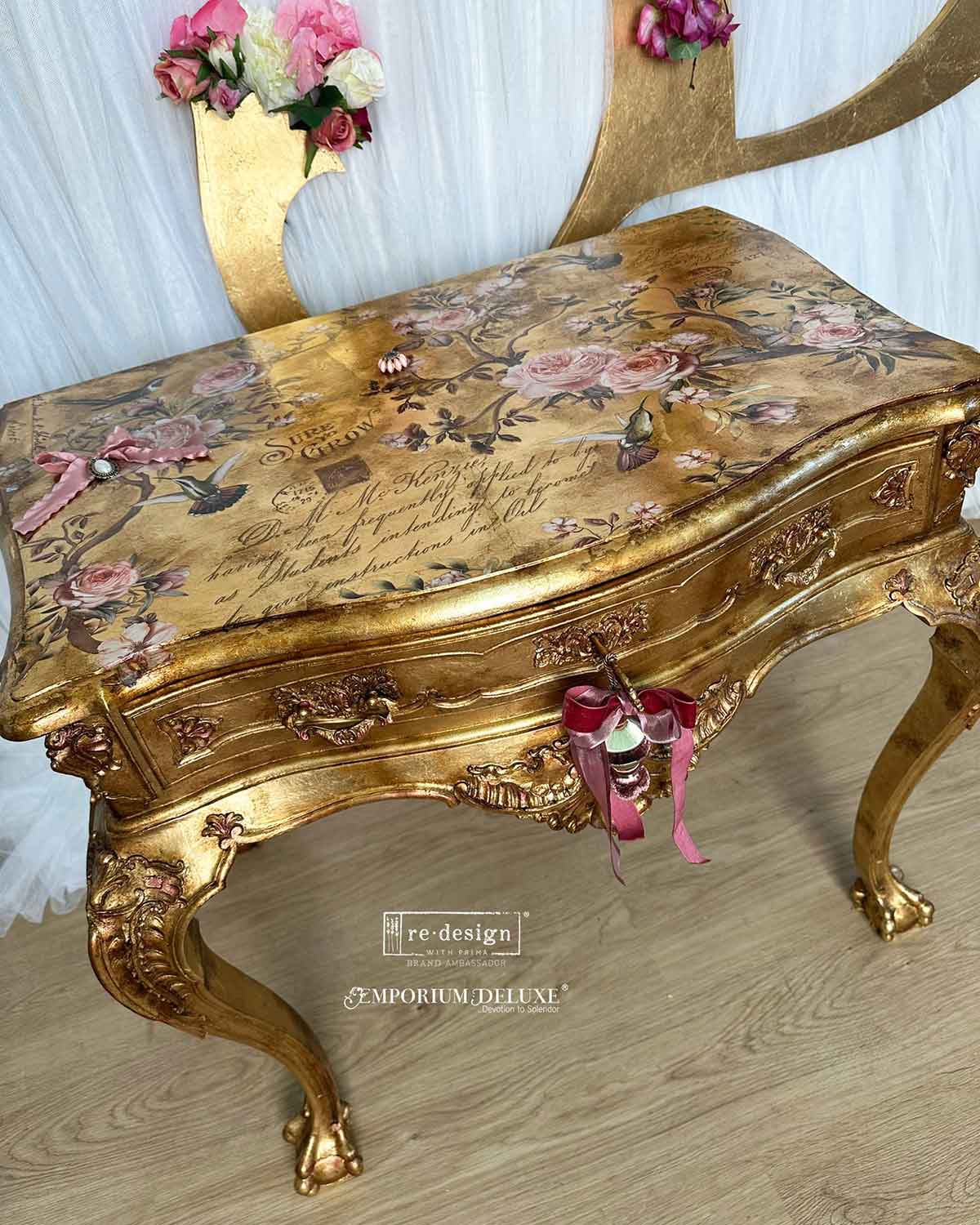 Redesign Decor Transfer-Blossom Tweet 4 sheets