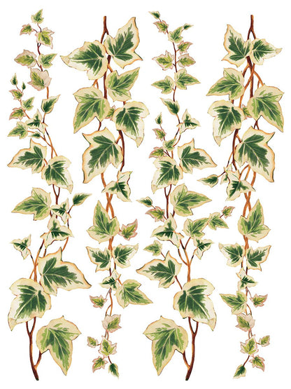 IOD Furniture Transfer-Collage de Fleurs