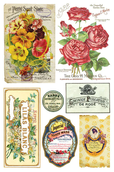 IOD "EPHEMERAL MELANGE" 8 full sheets.