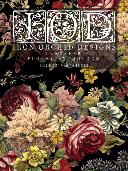 NEW Transfer range: IOD "FLORAL ANTHOLOGY
