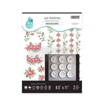 NEW:H20 Transfer-Nostalgic Blooms