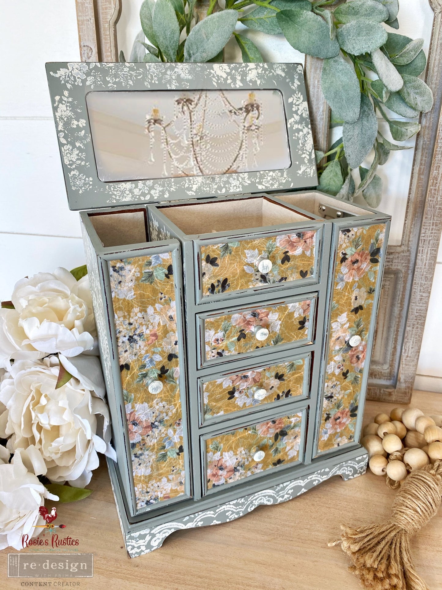 ReDesign Rice paper-Fleurette Dress