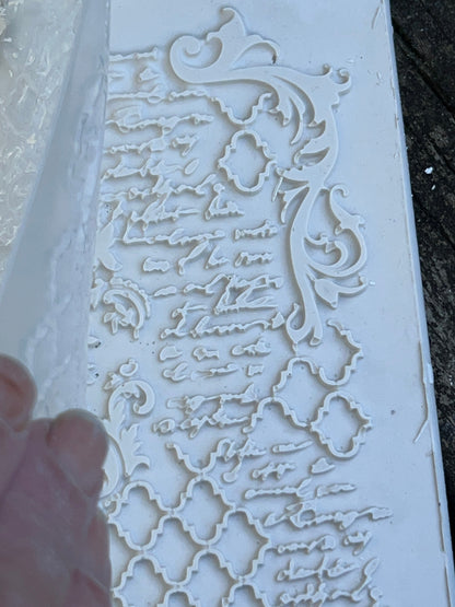 Texture Impression Mould -Texture with Scriptures