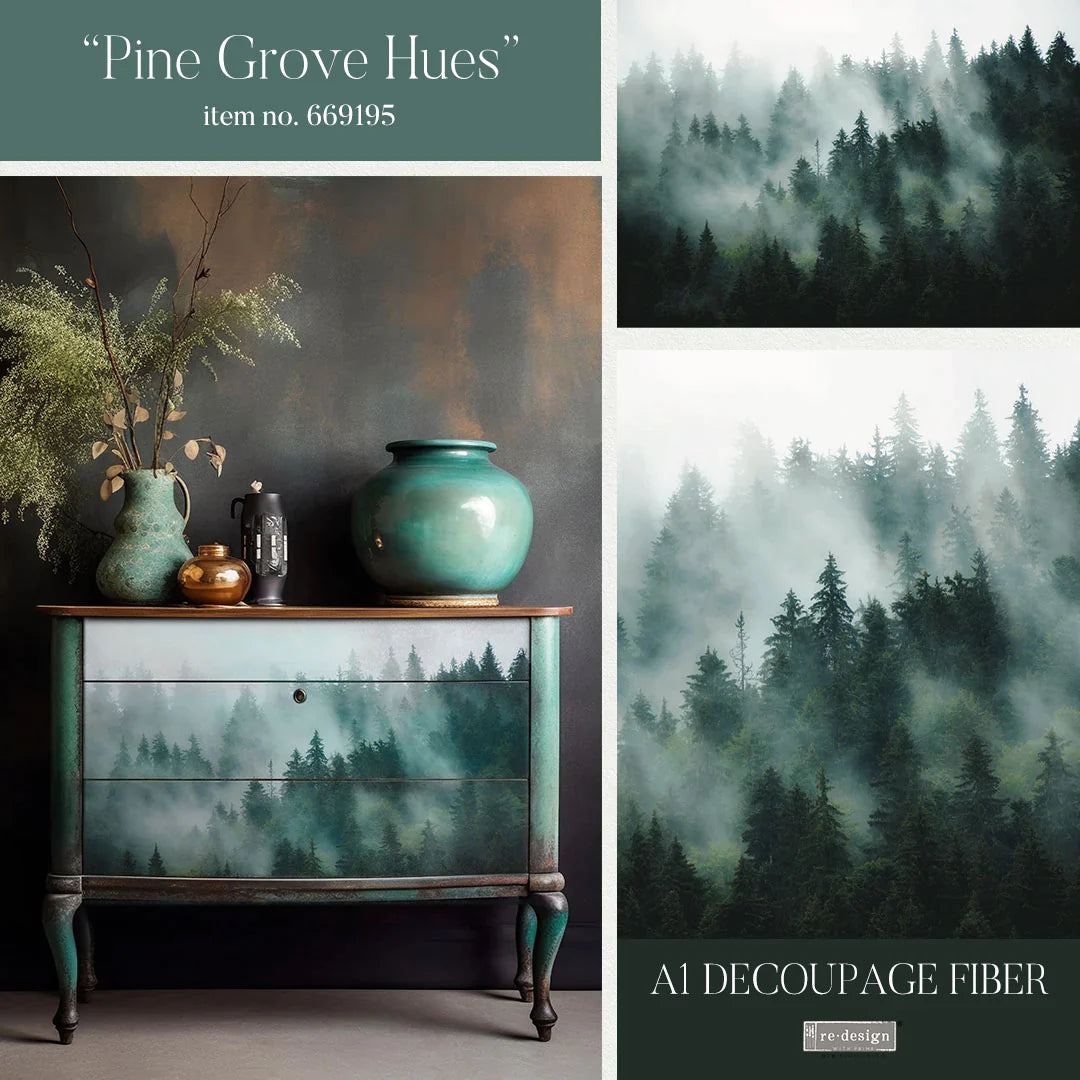 ReDesign Decoupage Pine Grove Hues A1