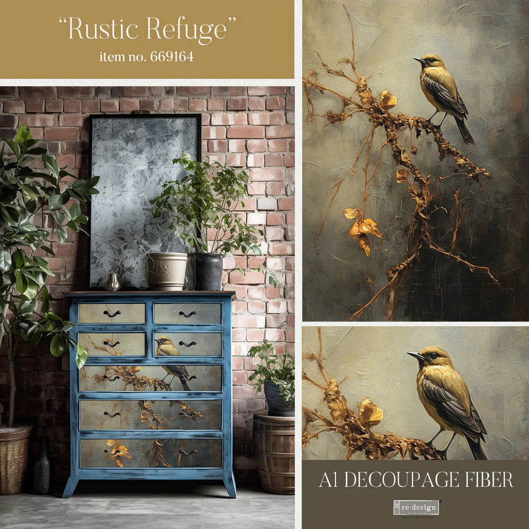 ReDesign Decoupage Rustic Refuge A1