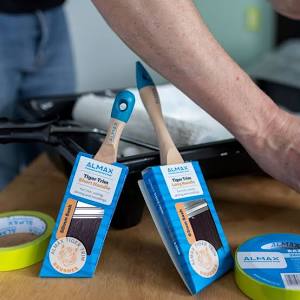 Brush Tiger Trim Angled Sash -Almax 50mm