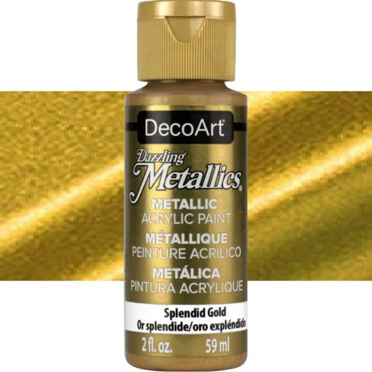 DecoArt Splendid Gold Metallic paint