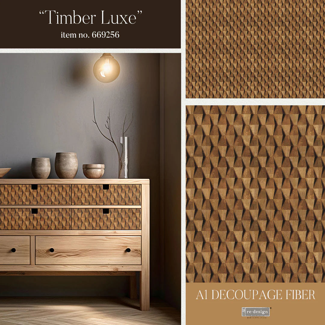 ReDesign Decoupage Timber Luxe A1-1 only