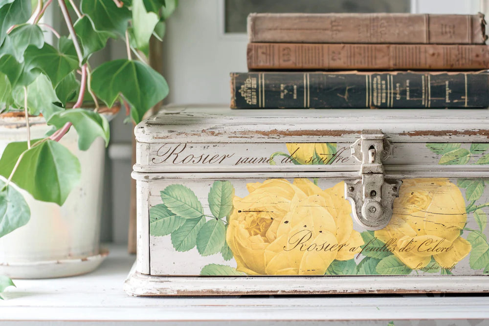 IOD Furniture Transfer-Rose Botanicals