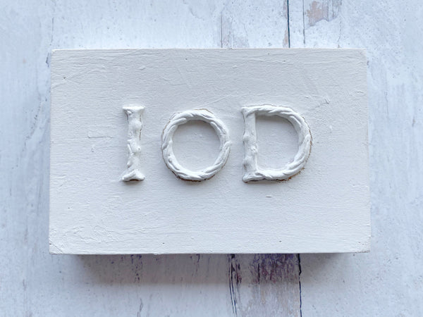 IOD Mould- VICTORIA ALPHABET