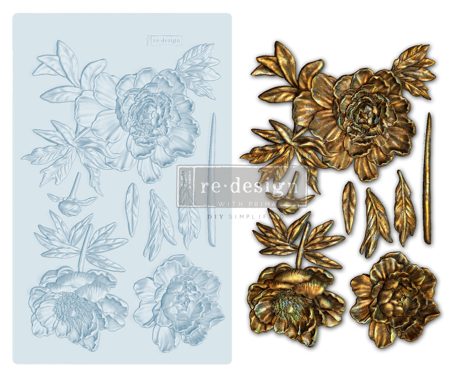 Re Design mould Wilderness Rose