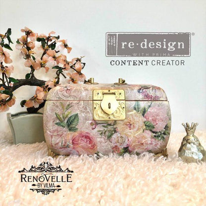 ReDesign Rice paper-Floral Sweetness A3