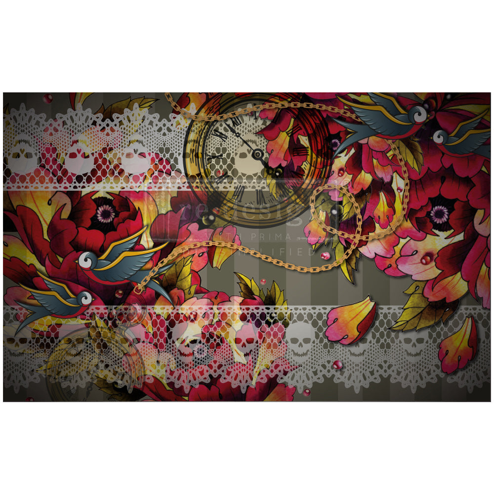 Redesign Tissue- Cece Ink & lace