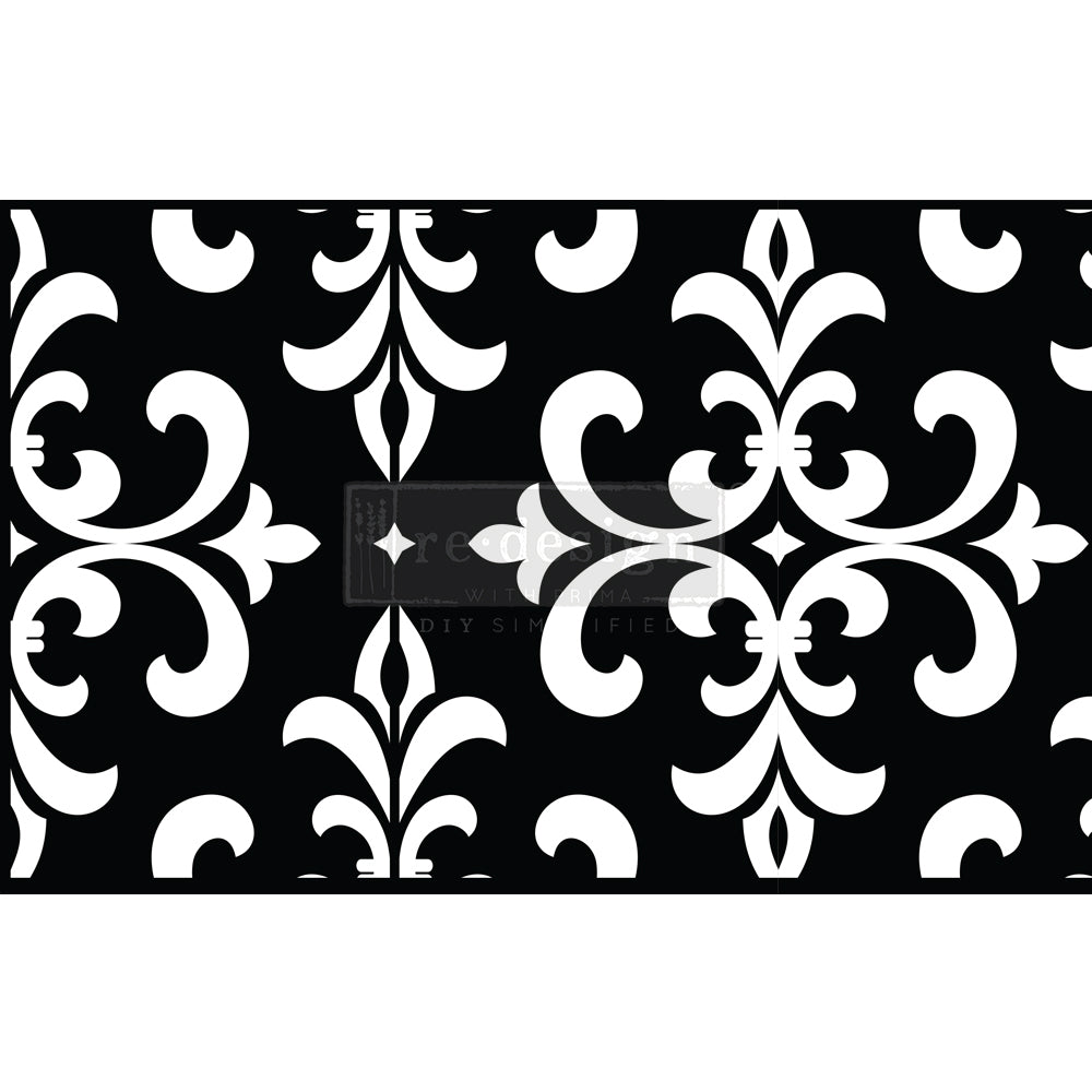 Redesign Stick and Style Stencil -CECE Modern Damask