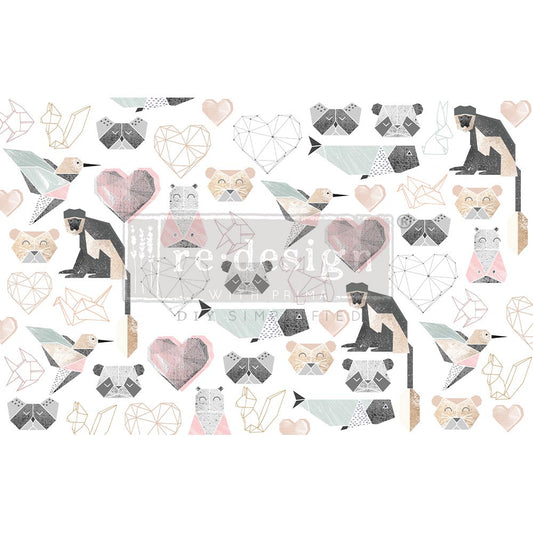 ReDesign Fiber Tissue - Origami Love