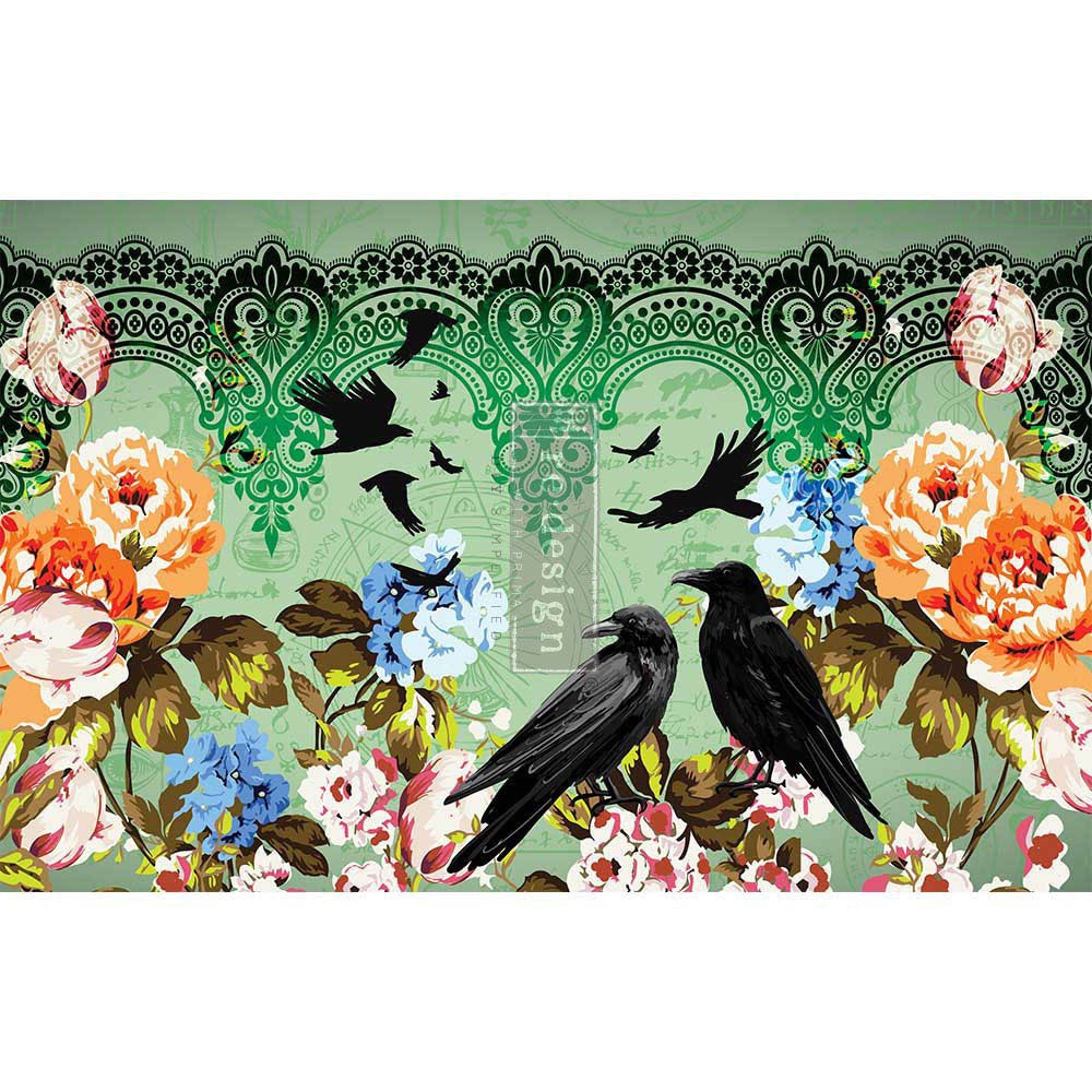 ReDesign Decoupage Tissue - Cece Retro Garden NEW