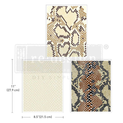 SALE Redesign Decor transfer-Wild Textures-MIDDY SIZE