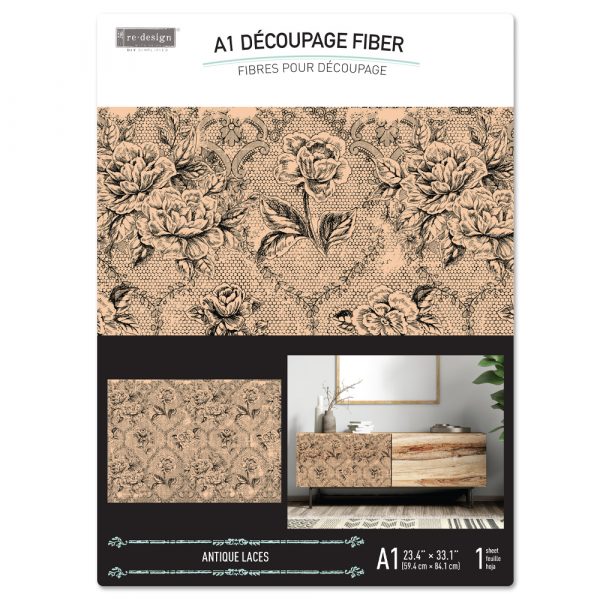 ReDesignFiber Tissue-Antique Laces A1
