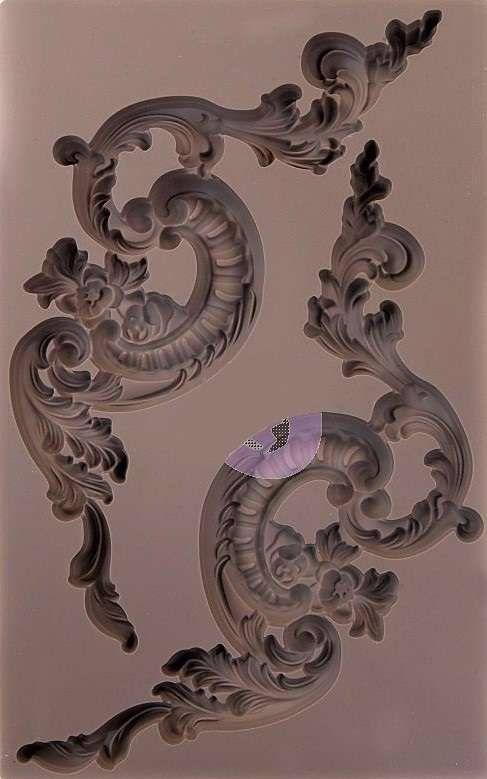 Re Design Decor mould - ITALIAN VILLA SCROLLS