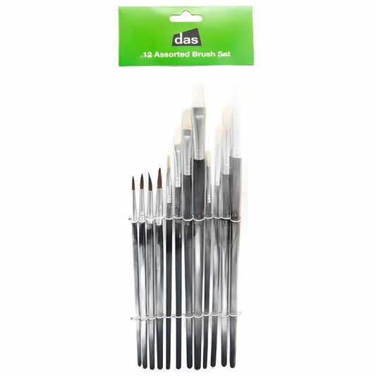 12pc Brush set
