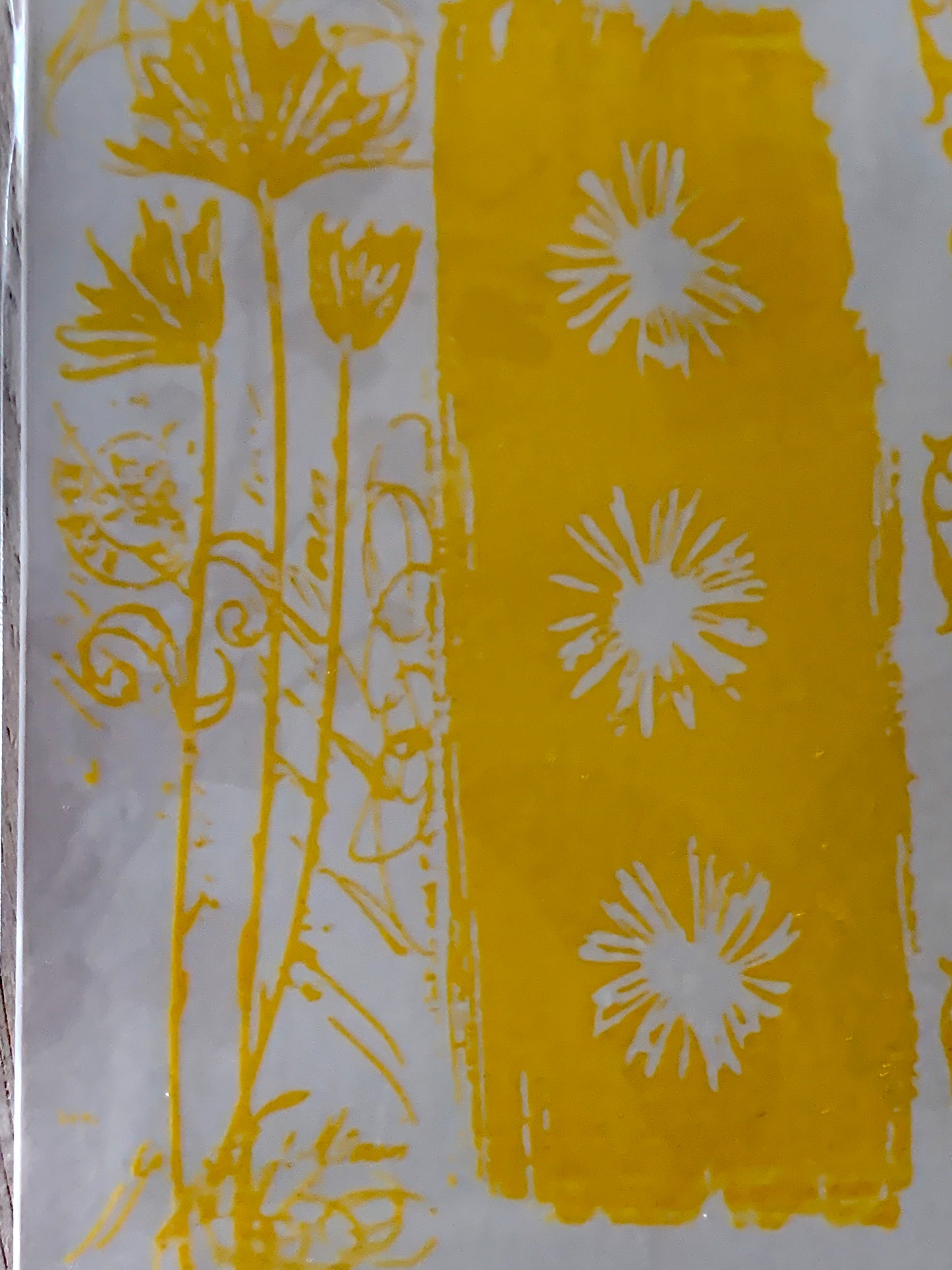 Adhesive Transfer - Flora and pretty Borders