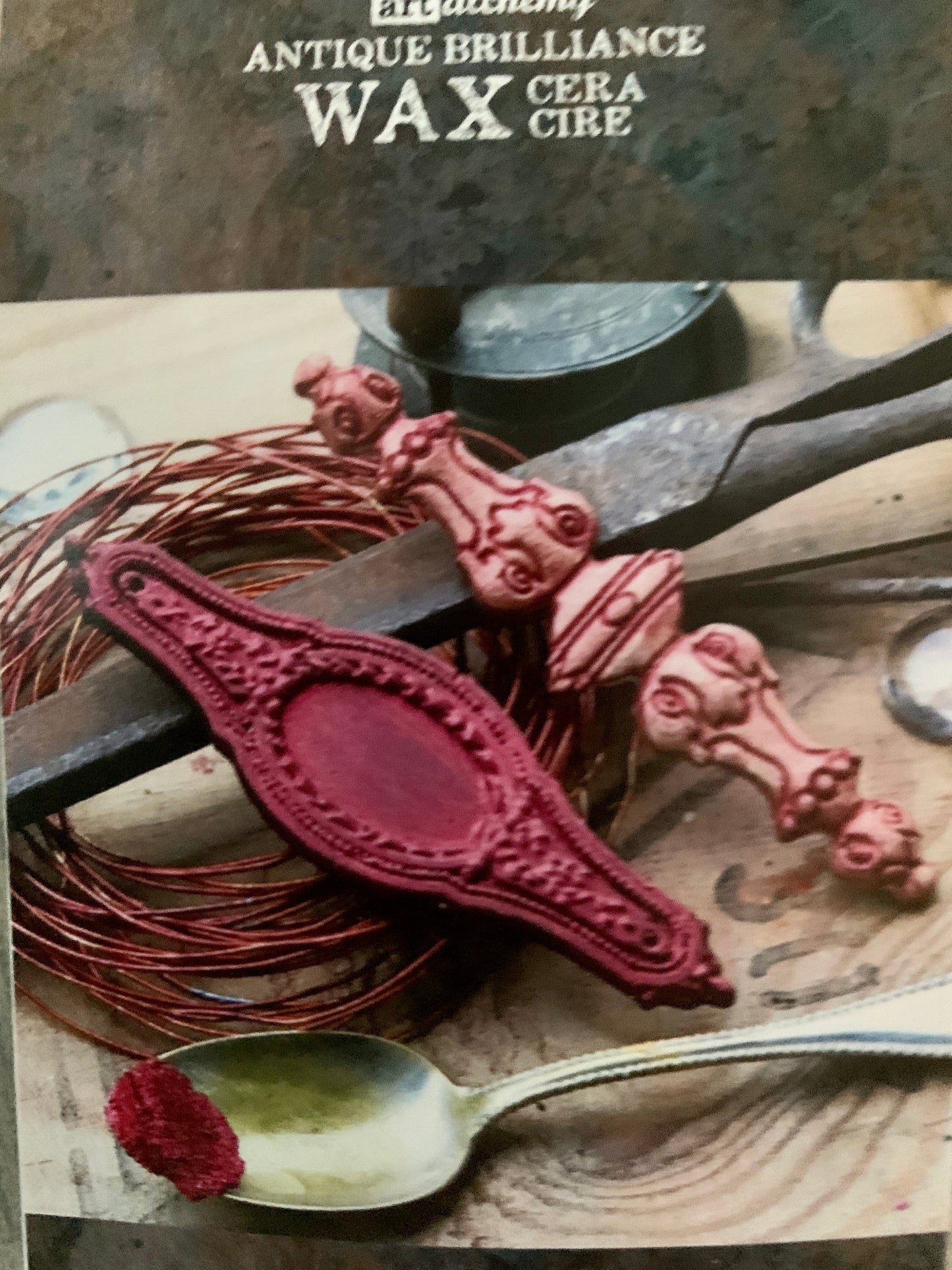 Art Alchemy Fire Ruby Gilding wax