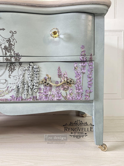 Redesign Decor transfer- Champs De Lavande-Back in Stock