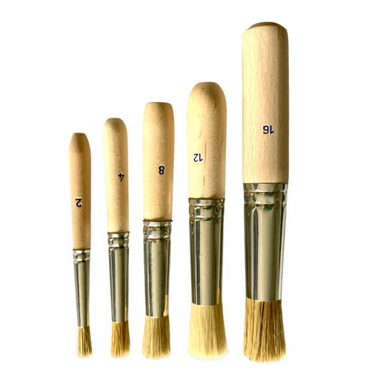 stencil brushes