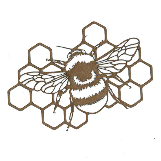 PolyOnlay-Honeycomb Bee