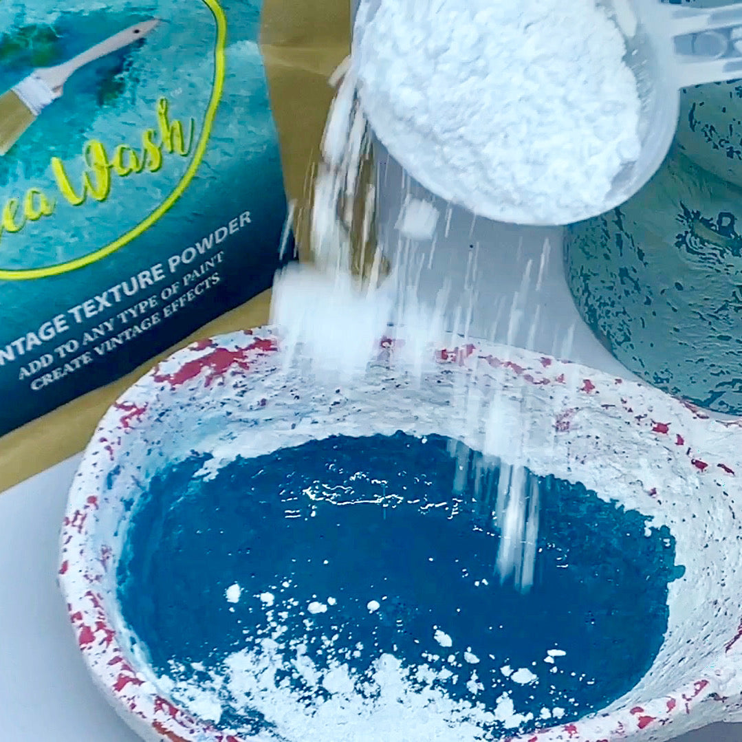 SeaWash® texture powder- Ripple pot.