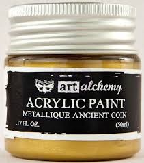 Gold metallic paint