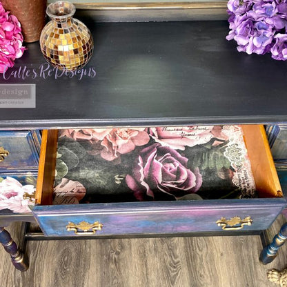 ReDesign Tissue - Dark Lace Floral