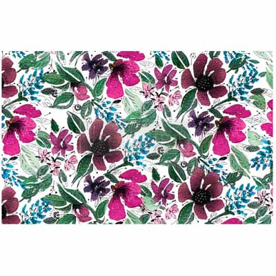 Re Design Tissue -Watercolour Floral