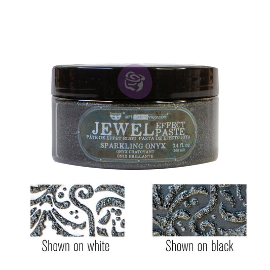 Art Extravagance Jewel Texture Paste-Sparkling Onyx