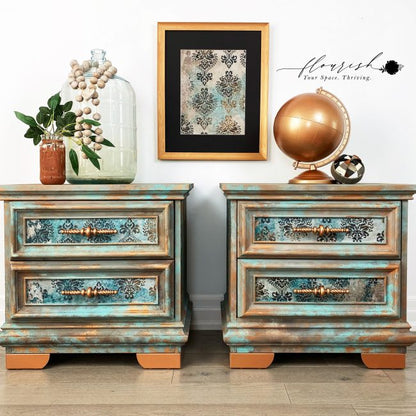ReDesign Decoupage Fiber Tissue - Patina Flourish