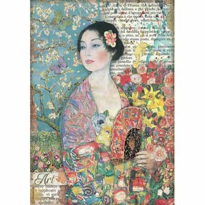 Rice paper - Atelier Dame with Fan NEW