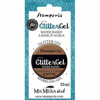Stamperia Glamour Gel-Chestnut Light-Last One!